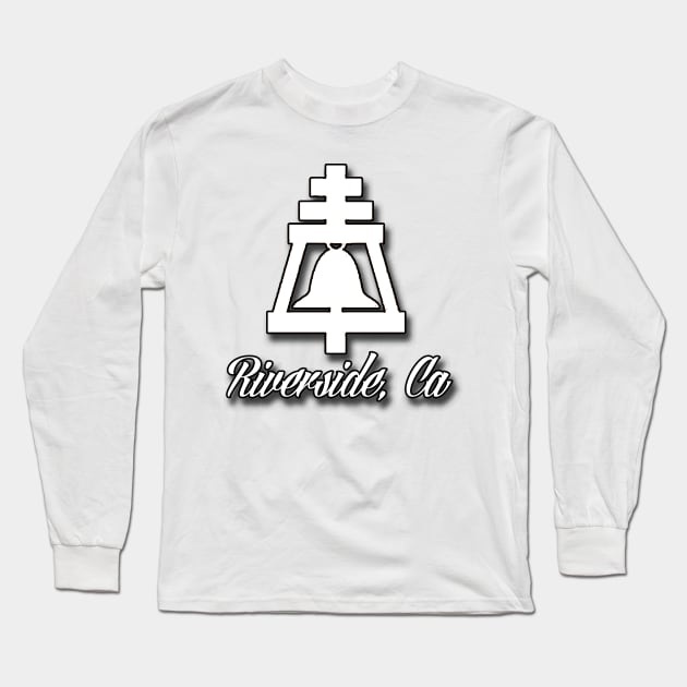 Riverside, California Long Sleeve T-Shirt by ZombeeMunkee